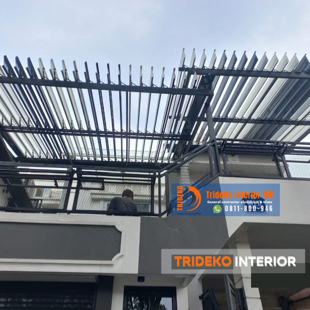 Atap Sunlouvre Otomatis